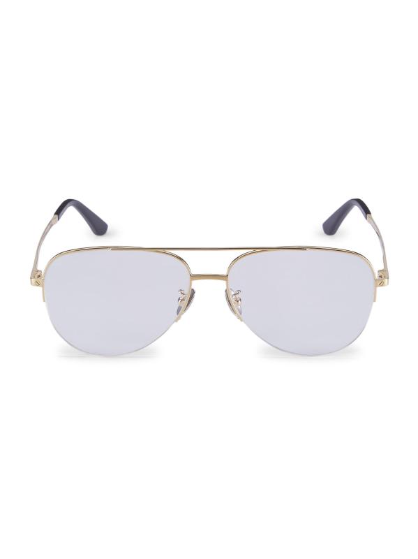 58MM Aviator Sunglasses