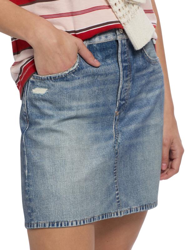 【関税込み】rag & bone ブルー Miramar Ponte ミニスカート 0400022603673?wid=900