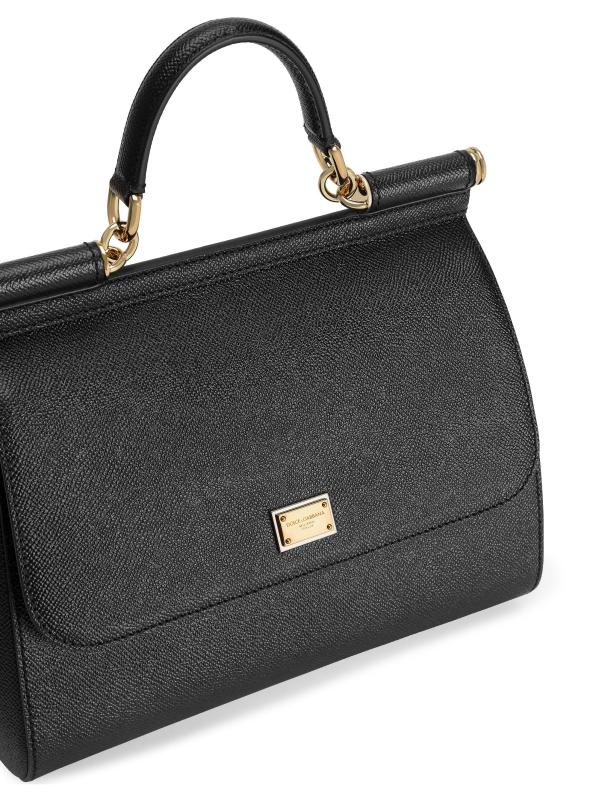 【Dolce & Gabbana】ラージ シシリー ハンドバッグ DOLCE&GABBANA - シシリーラージレザーハンドバッグ を