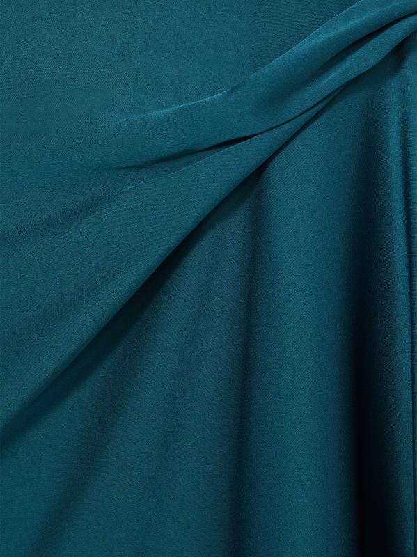 【海外限定】REISSドレス☆Zoey Drape Detail Dress, Teal Reiss Zoey Draped Slip Dress | Saks Fifth Avenue