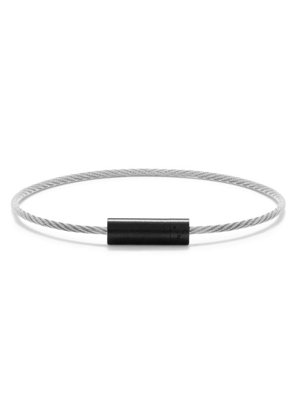 5G Brushed Ceramic Cable Bracelet