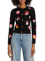 美品　alice + olivia サングラス柄　カーディガン 0400022927657_SOFTWHITEMULTI?