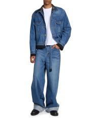 Shop Sacai - Levi's x Sacai Matelasse Twill Reversible Denim