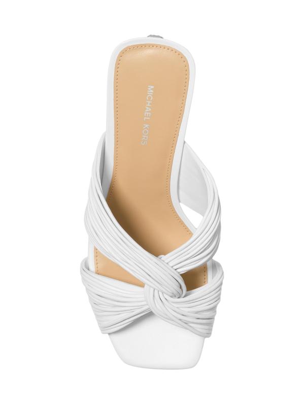 #4: صندل أليسيا 75 ملم سهل الارتداء - أوبتيك وايت