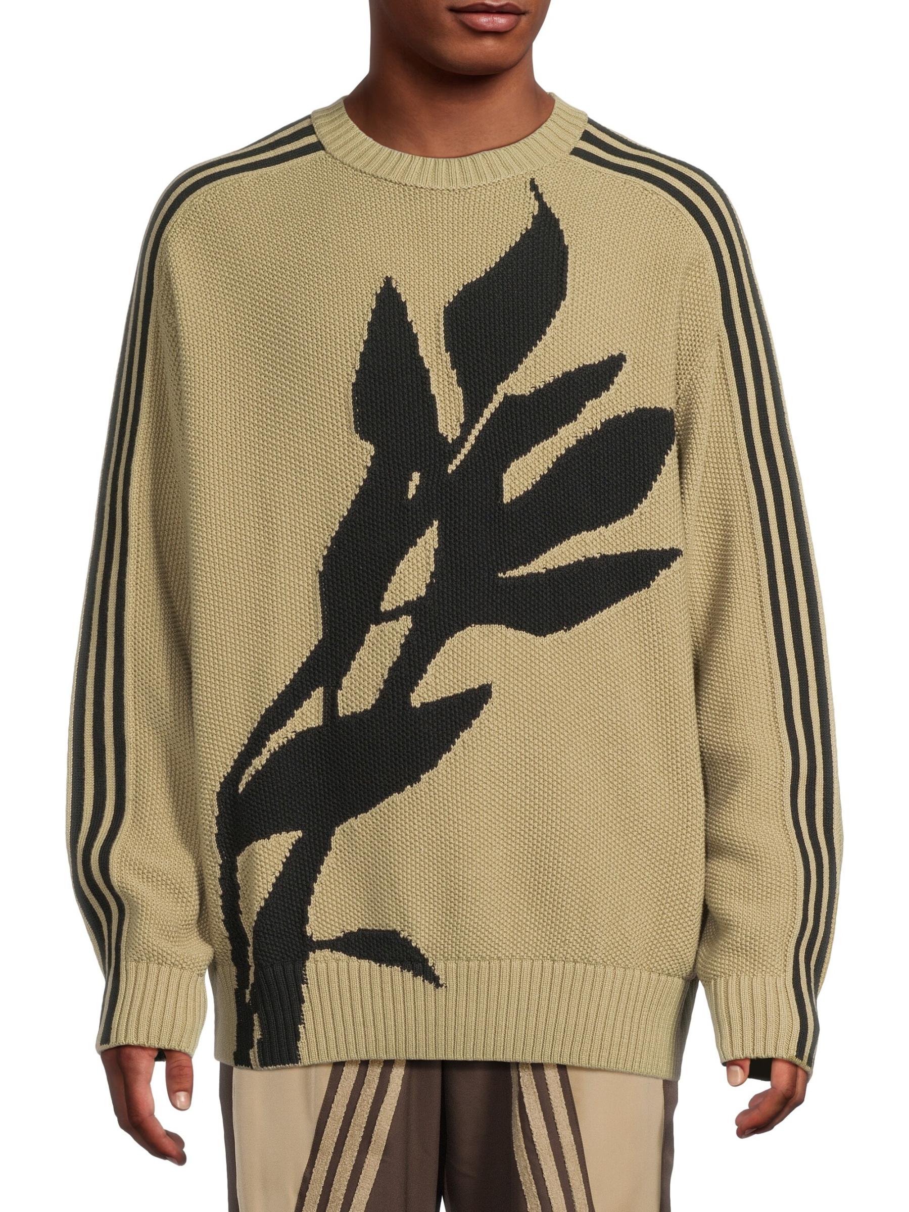 ニット・セーター SONG FOR THE MUTE X ADIDAS KNIT CREW ADIDAS】 Adidas X SONG FOR THE MUTE KNIT CREW Black (adidas