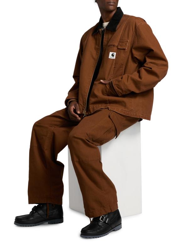 神谷sacai Carhartt WIP Duck Coat Carhartt WIP x sacai Reversible Duck Jacket 3colors Black