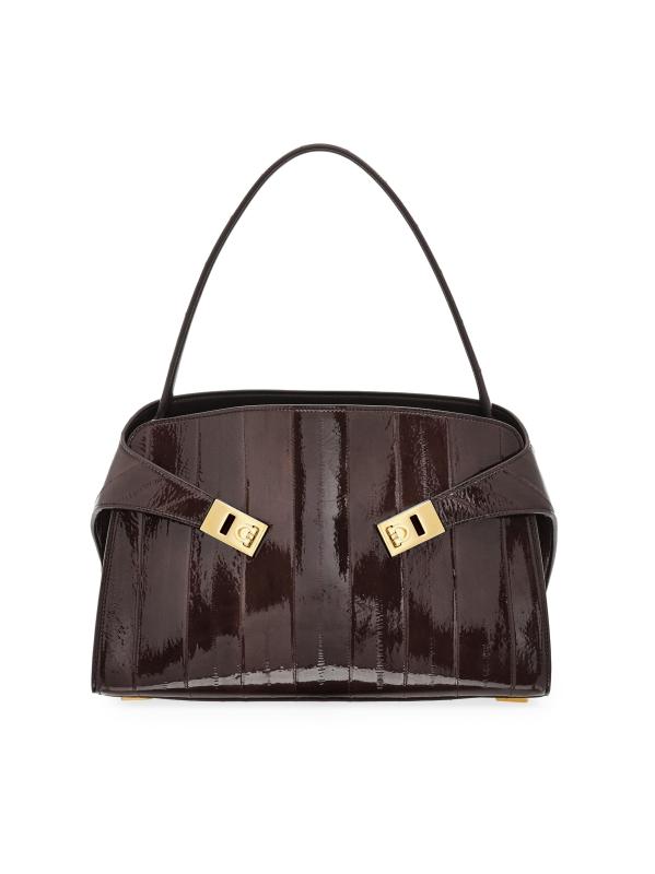 حقيبة كتف من الجلد Hug