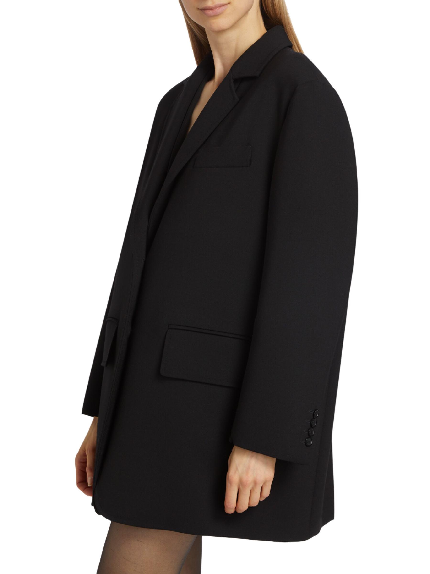 Max Mara - スエズ・ウール・オーバーサイズ・ブレザー を