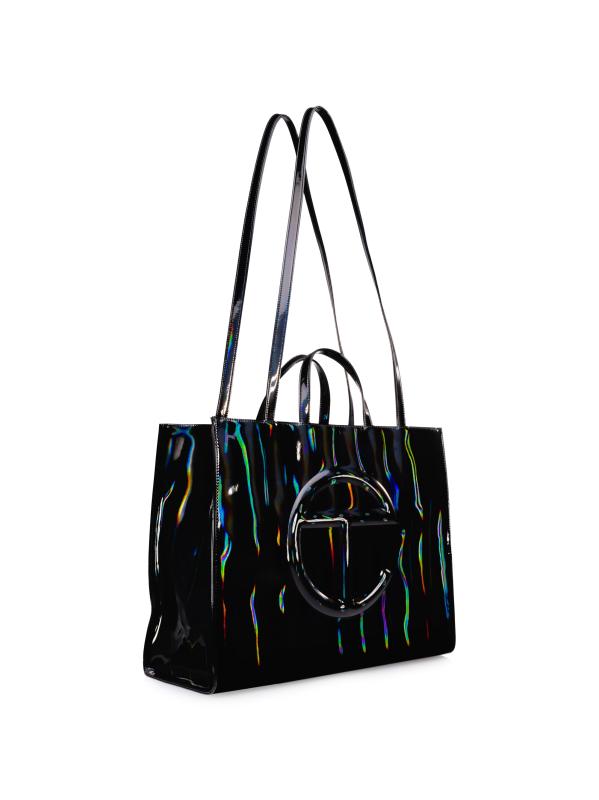Rainbow Telfar Bag Drop Shop TELFAR Large Rainbow Shopping Bag