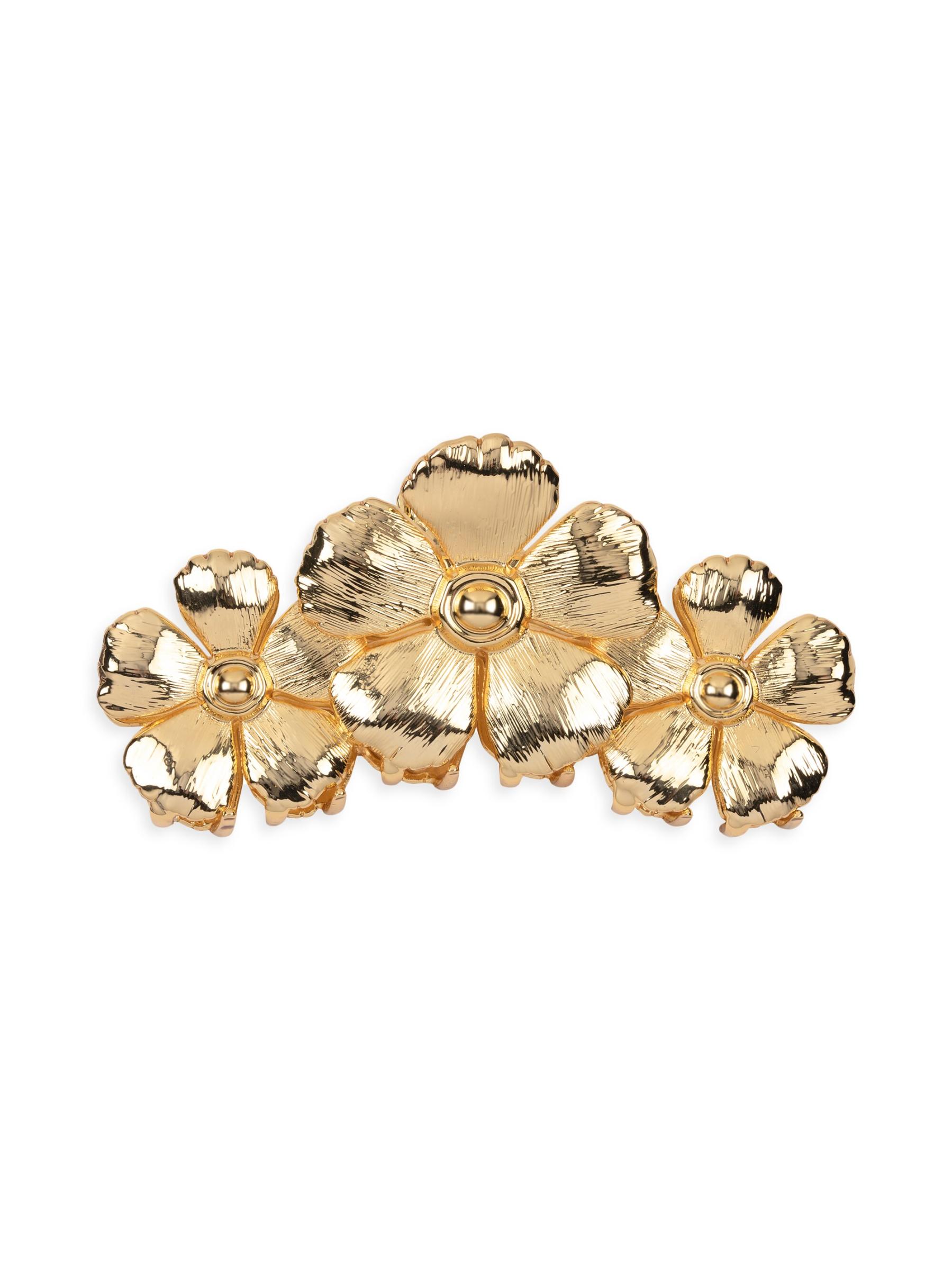 【Chloe】 ロゴモチーフヘアクリップ ゴールド GIFT 【クロエ】 Chloé Chloé Iconicヘアクリップ | Chloé JP