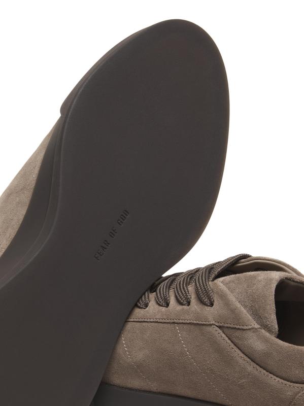 #6: حذاء رياضي أيروبيك من الجلد المدبوغ برقبة قصيرة - صفصاف