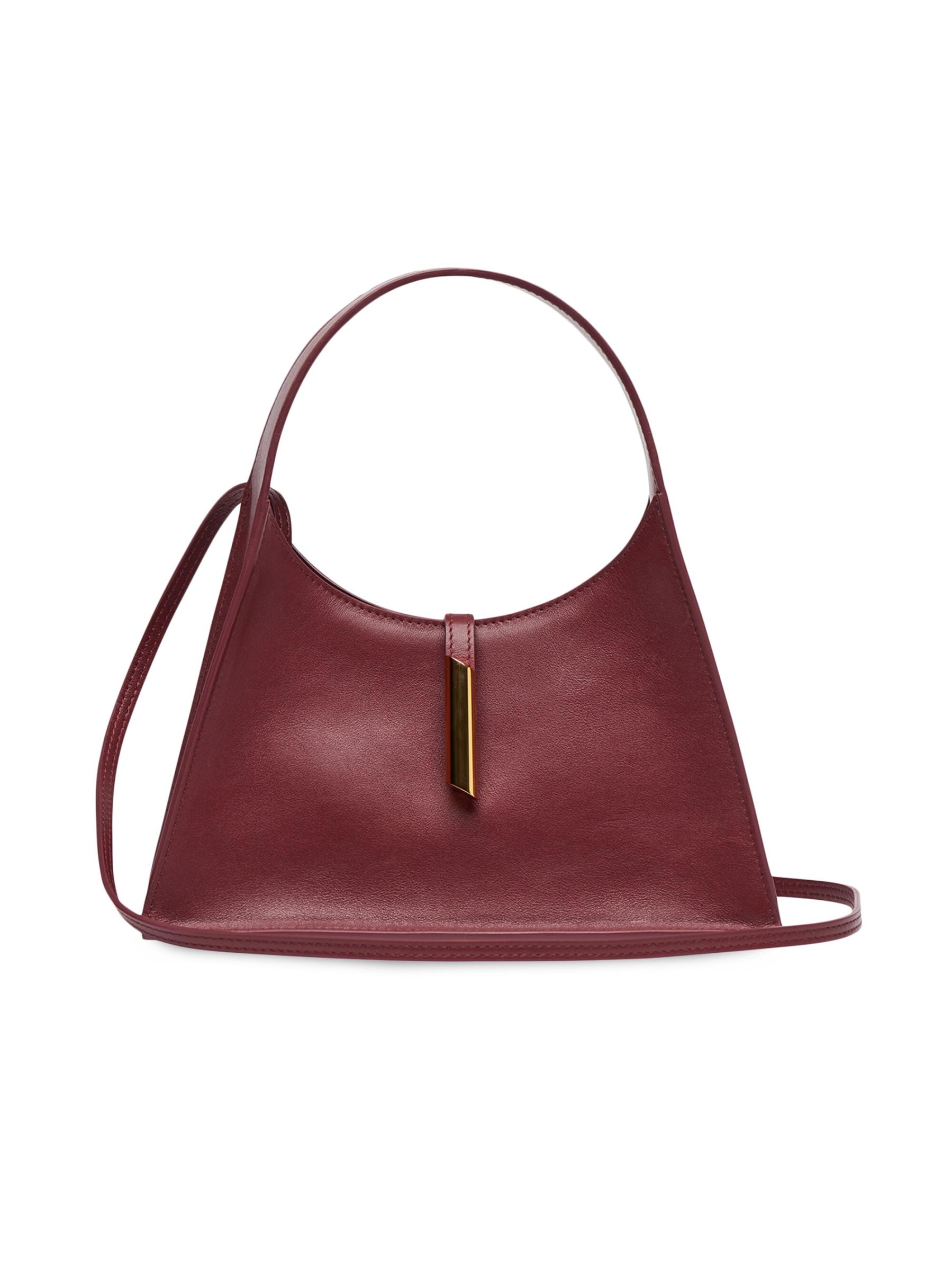 Shop Liffner - Pointy Mini Grained Leather Bag | Saks Fifth
