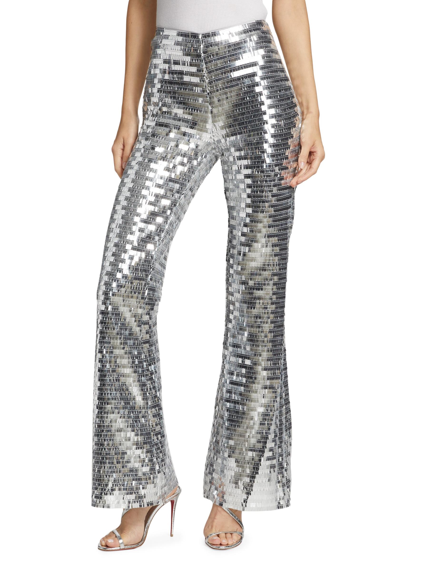 Robo Sequin Mesh Pants