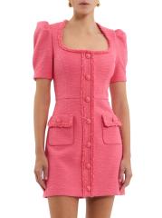 【Rebecca Vallance】モンタナクレープミニドレス Montana Off The Shoulder Mini Dress – Rebecca Vallance