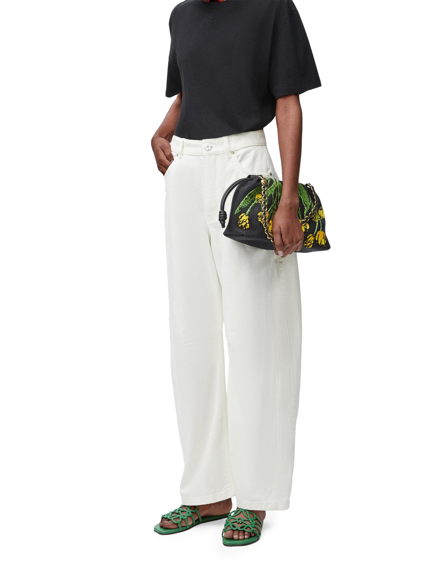Shop Loewe - LOEWE x Paula's Ibiza Barrel-Leg Jeans | Saks