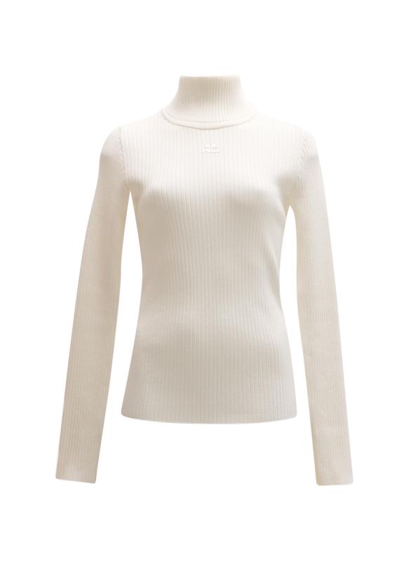 بلوزة ري-إديشن ري-إنتيكت بياقة عالية