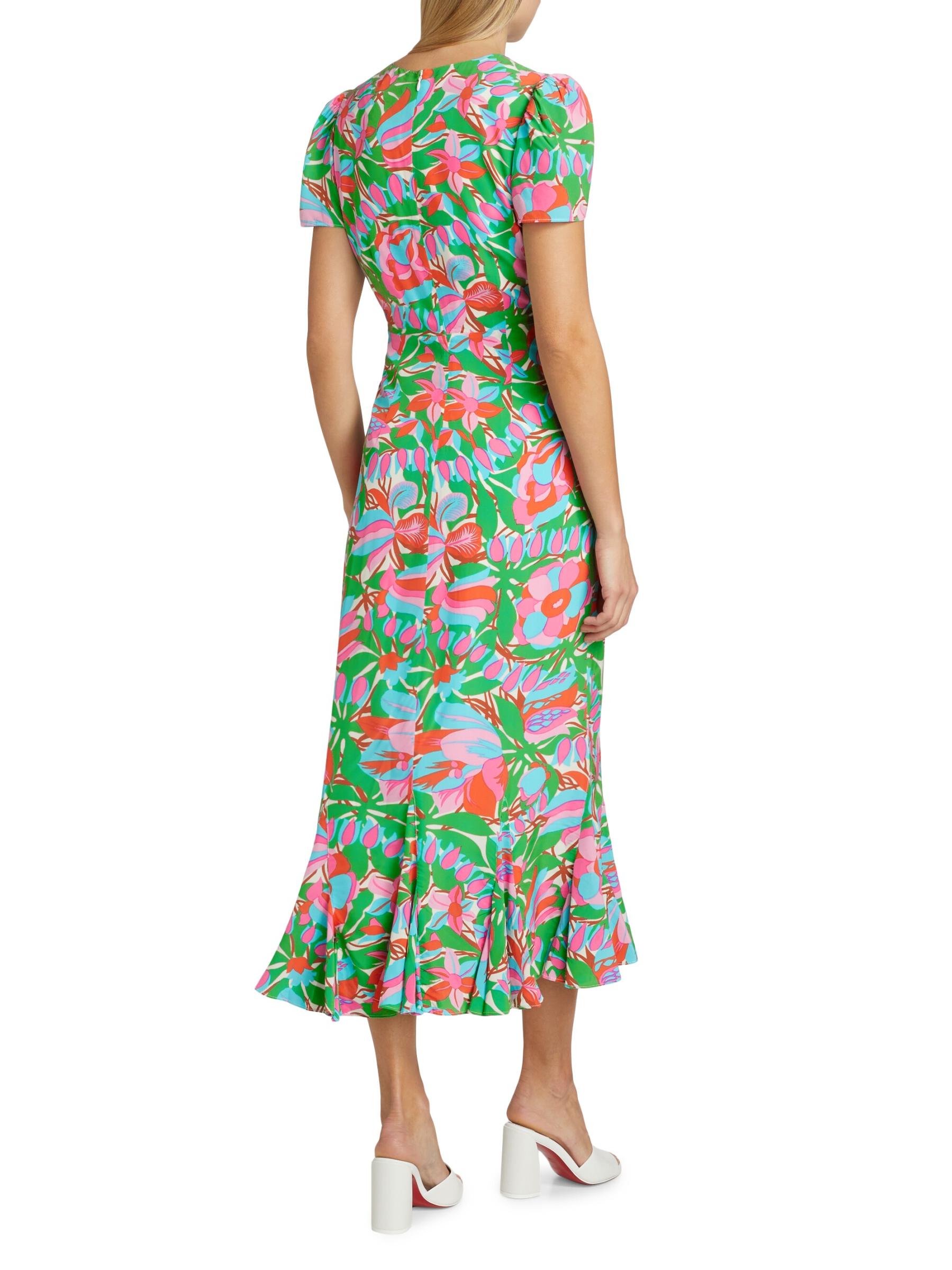 Shop RHODE - Lulani Floral Dress | Saks Fifth Avenue United