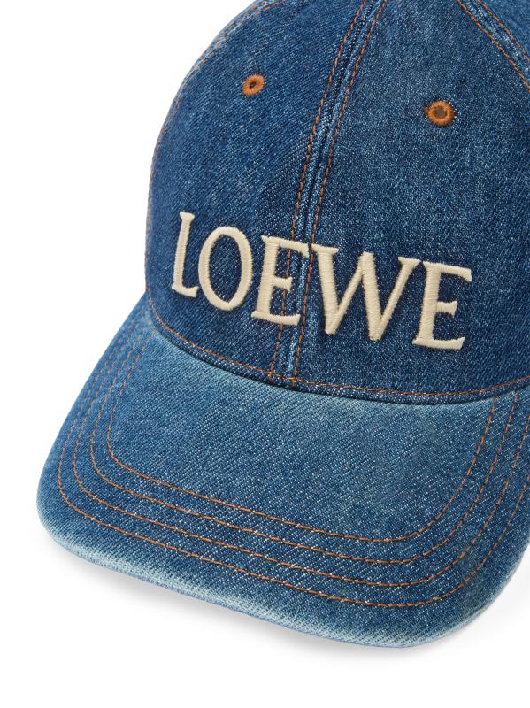 Shop Loewe - LOEWE x Paula's Ibiza Denim Cap | Saks Fifth