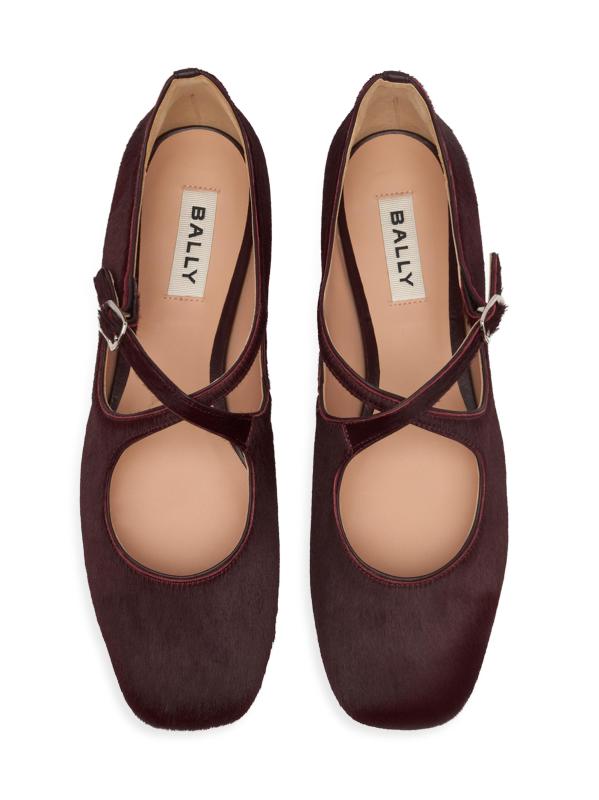 #4: أحذية باليرينا المسطحة بحزام متقاطع من بيليسكا - سيرة