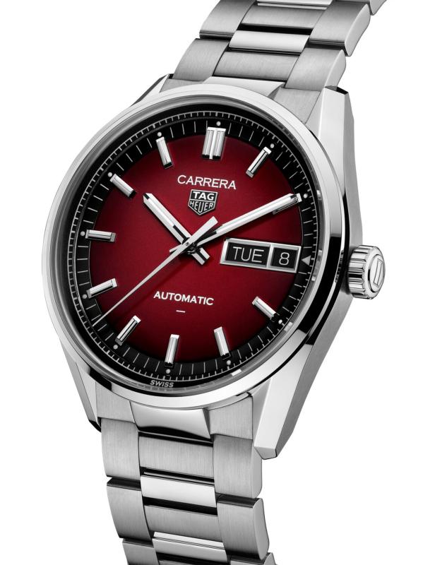 #2: ساعة كاريرا بسوار من الفولاذ المقاوم للصدأ/41 مم - فولاذ مقاوم للصدأ