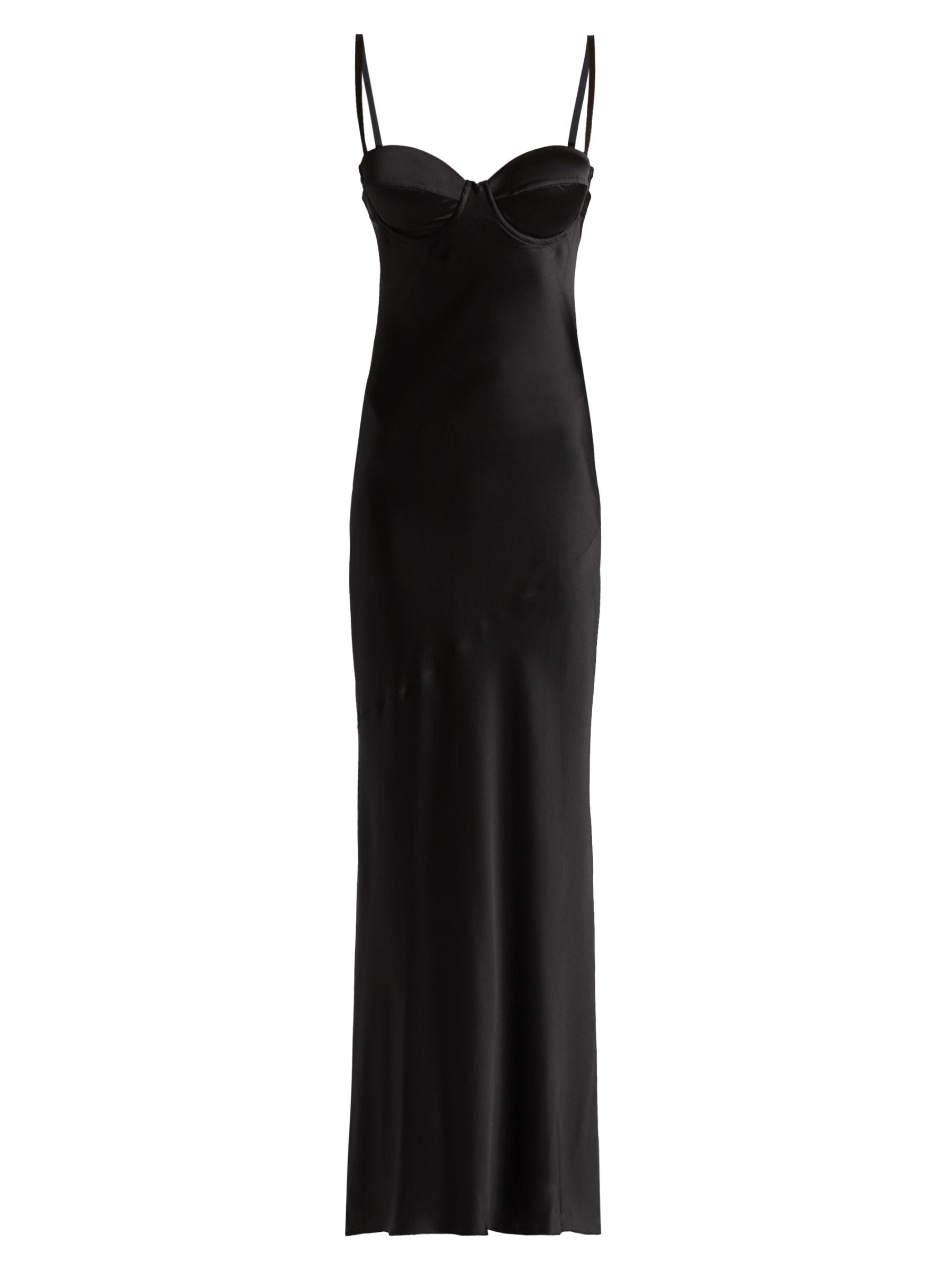 Sayla Bias-Cut Silk Slipdress
