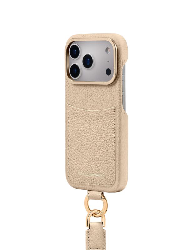 #3: غطاء هاتف سلينج (آيفون 17 برو ماكس) - صحراوي عارية