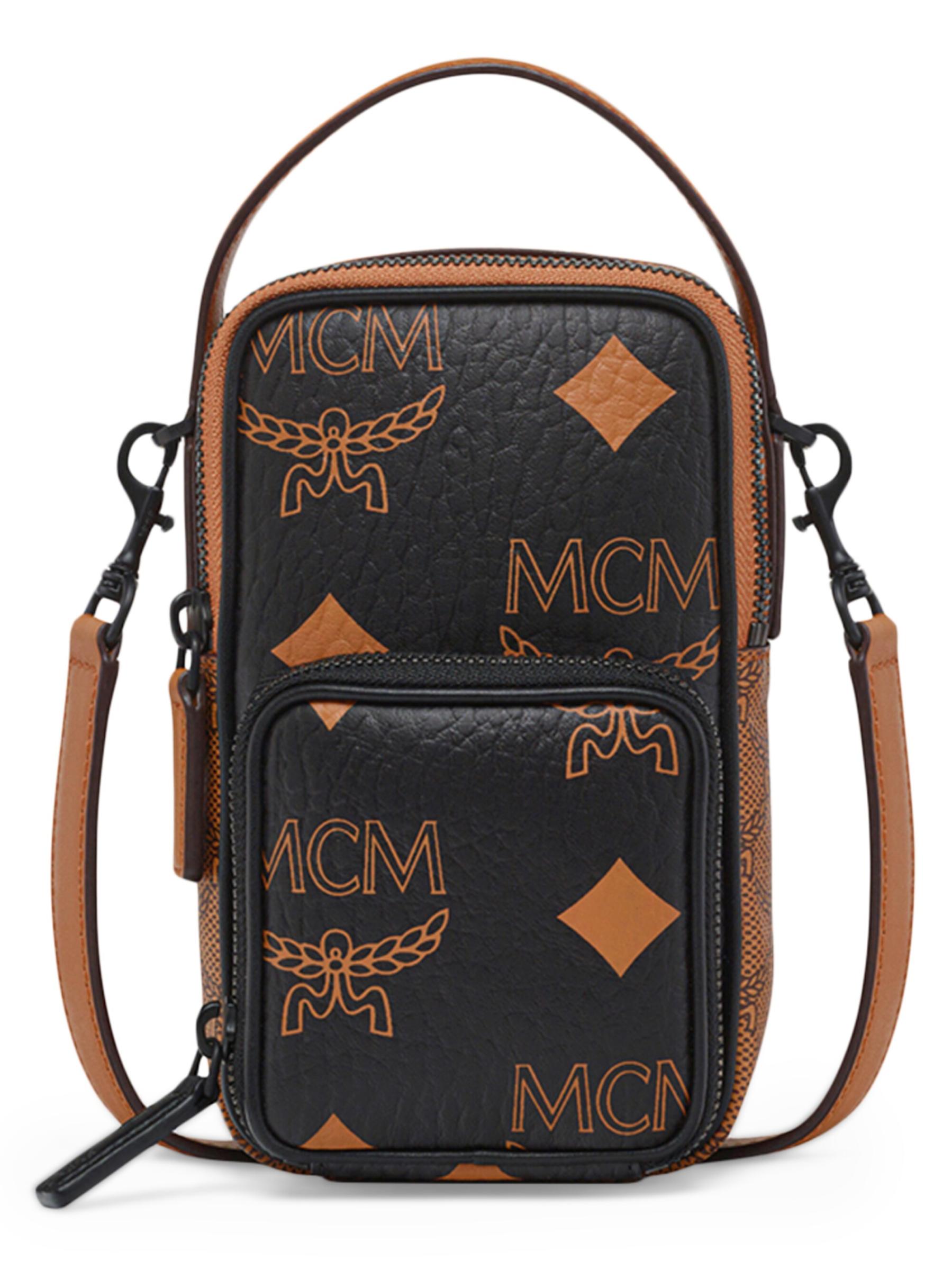 MCM エムシーエム アレン クロスボディバッグ MCM - アレン・マキシ モノグラム・クロスボディ・バッグ を