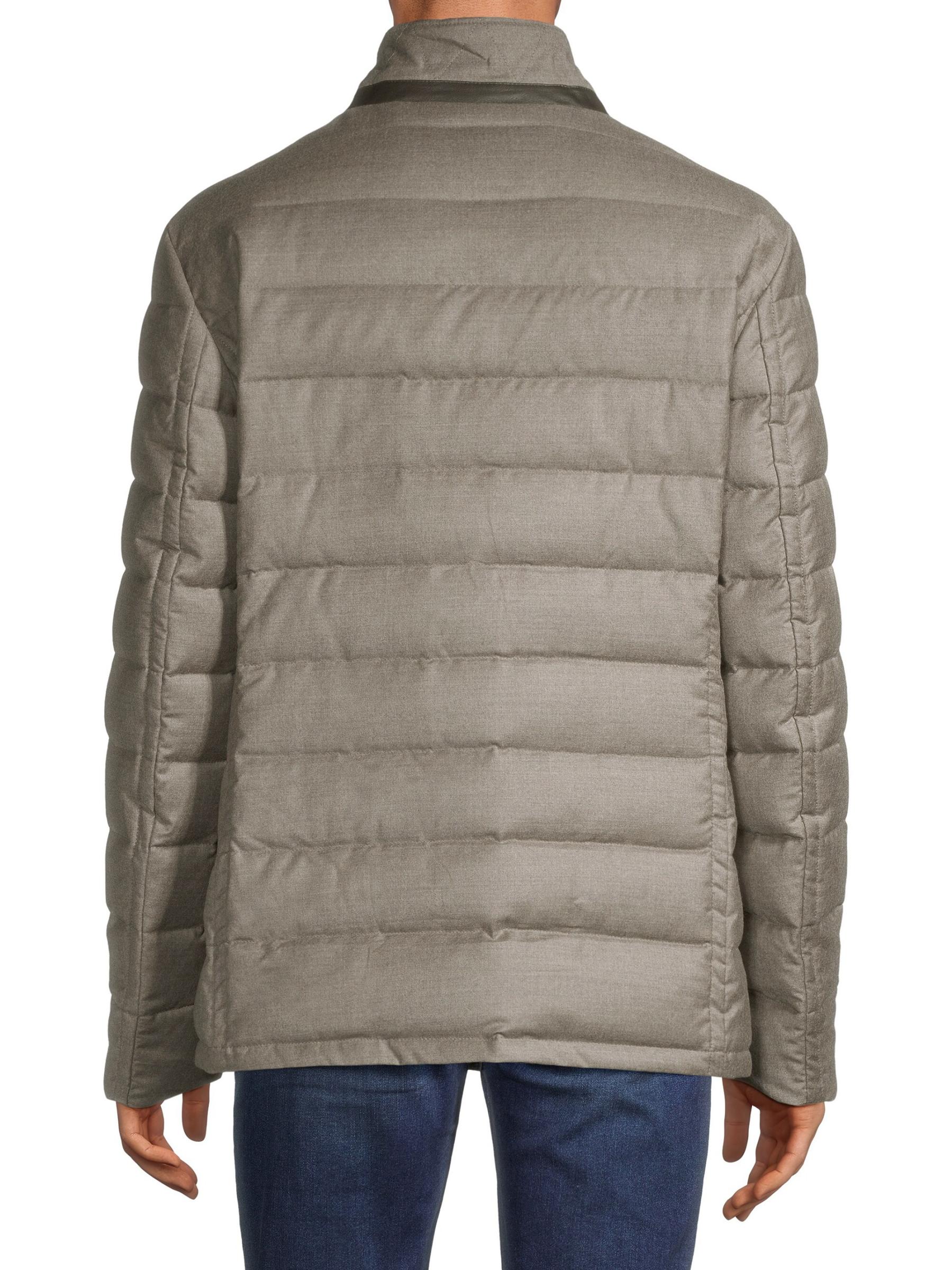 【送料&関税込】Moorer Stone Quilted Jacket MOORER Quilted Jacket/Blazer Goose Down Puffer Coat Knit