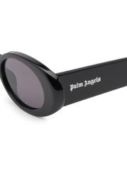 【関税込み】Palm Angels ブラウン Dana サングラス Palm Angels Eyewear Angel Sunglasses | Black | FARFETCH