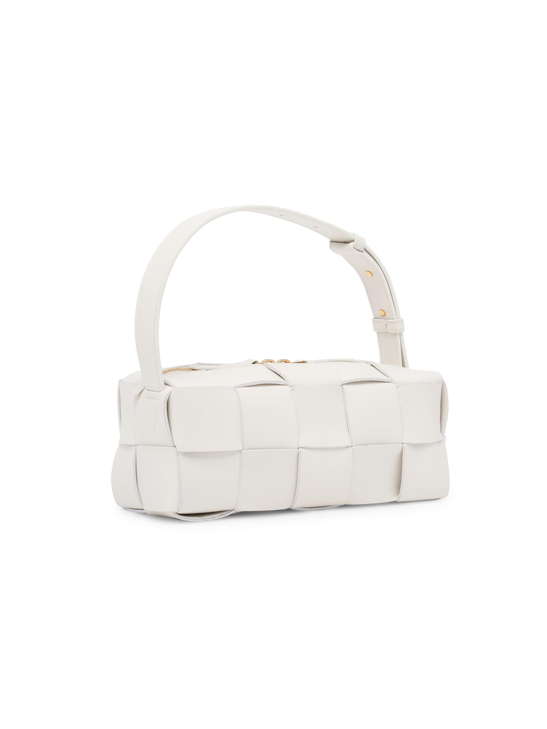 BOTTEGA VENETA Brick Cassette プリッセ ショルダーバッグ Bottega Veneta® Women's Small Brick Cassette in Black. Shop