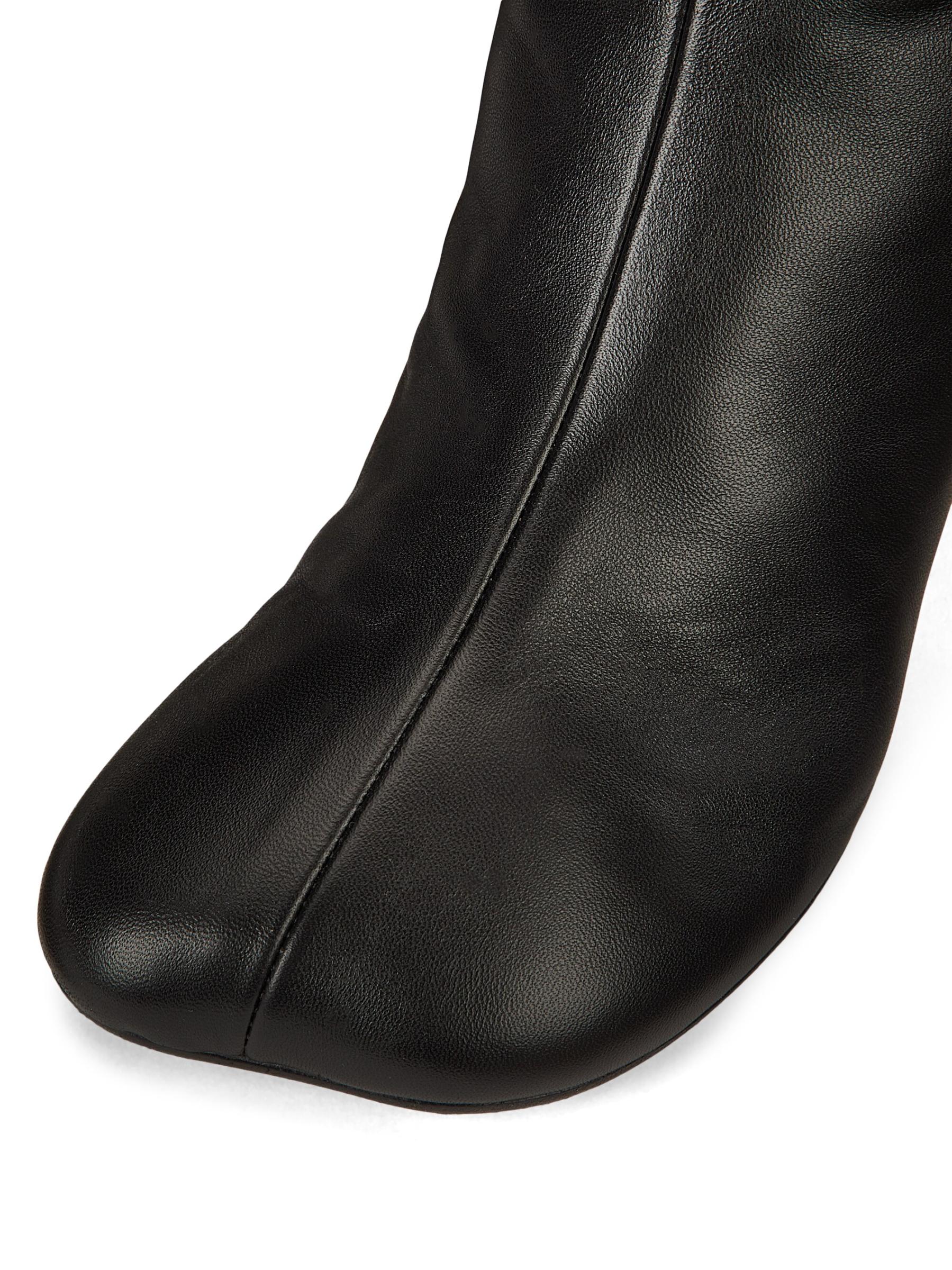 MM6 Anatomic 70mm アンクルブーツ MM6 Maison Margiela Anatomic 70mm Ankle Boots | Black | FARFETCH