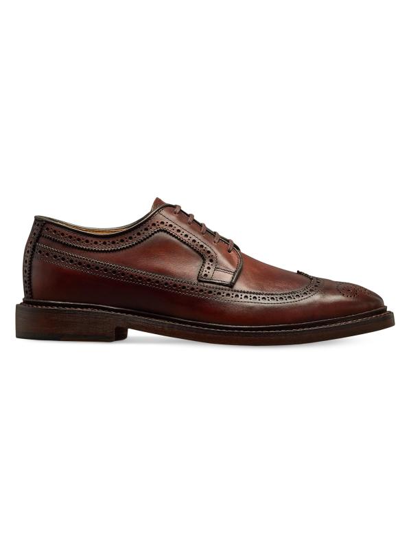 Mason Brogue-Detail Leather Derbys