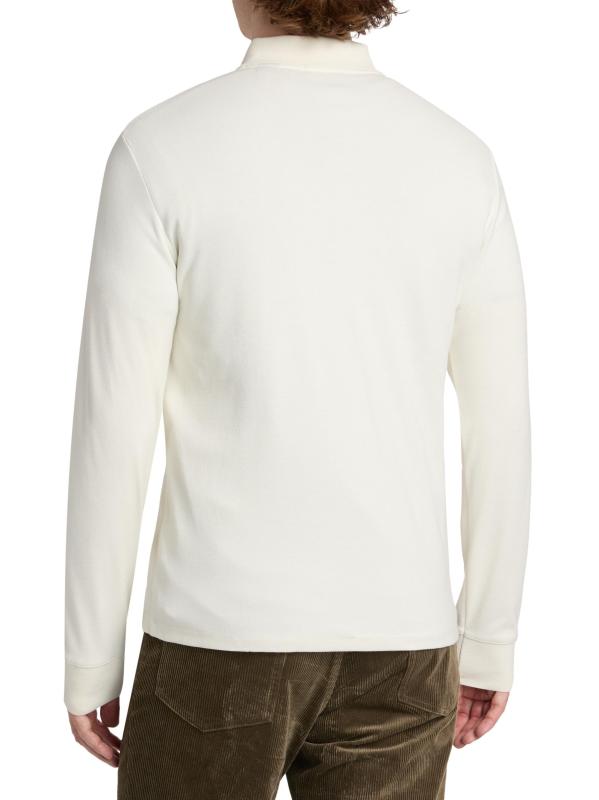 #4: قميص بولو Goris بأكمام طويلة - WINTER IVORY