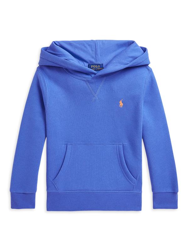 パーカー・フーディ POLO RALPH LAUREN Logo Fleece Hoodie Blue MNPOKNI16822987-40 Polo Ralph Lauren Polo Pony-embroideredcotton Hoodie | Blue