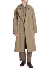 【大幅値下中】24AW Lemaire Tibetan TRENCH Shop Lemaire - Tibetan Cotton-Blend Trench Coat | Saks Fifth