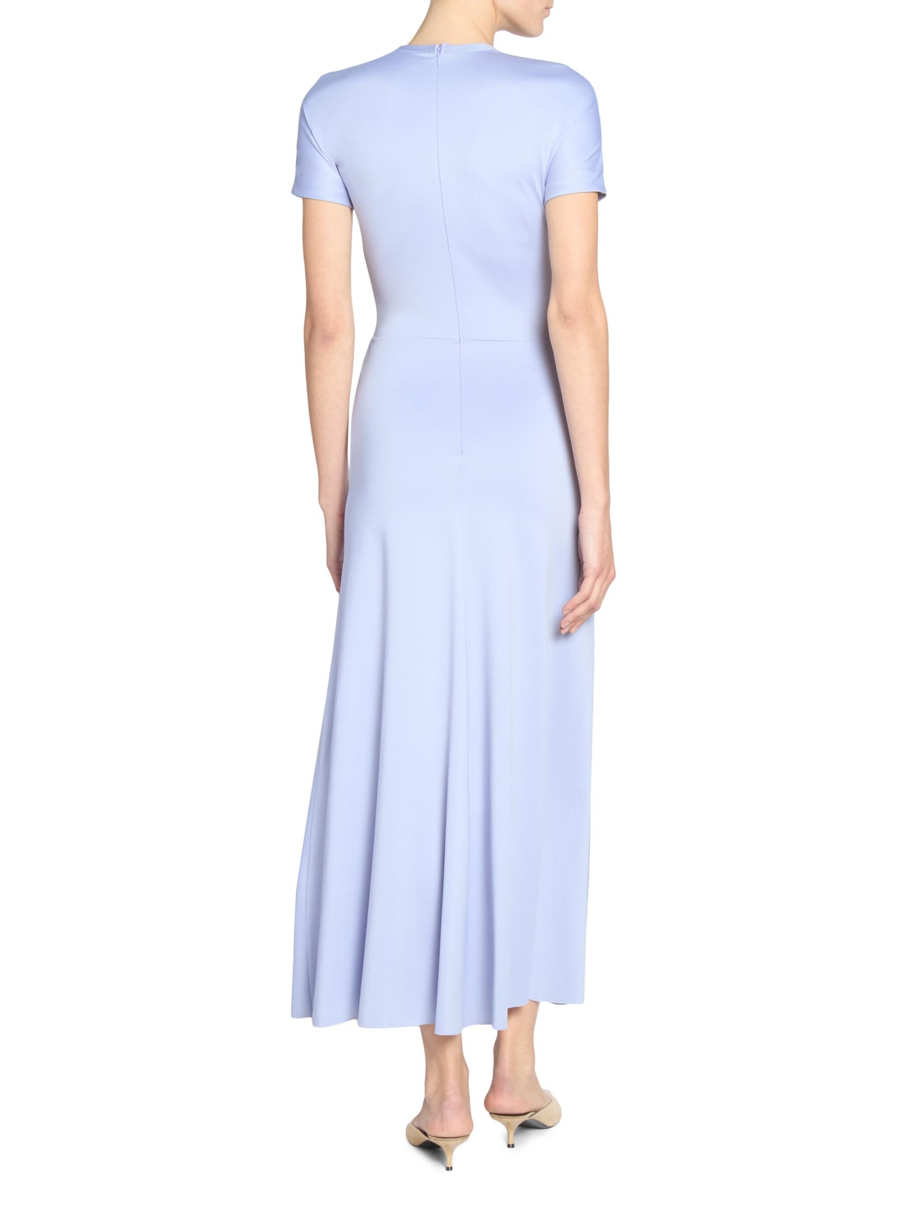 送料込/関税込■Victoria Beckham■花柄ギャザーミディドレス 関税込＞Victoria Beckham＊フロントギャザー ミディドレス GR