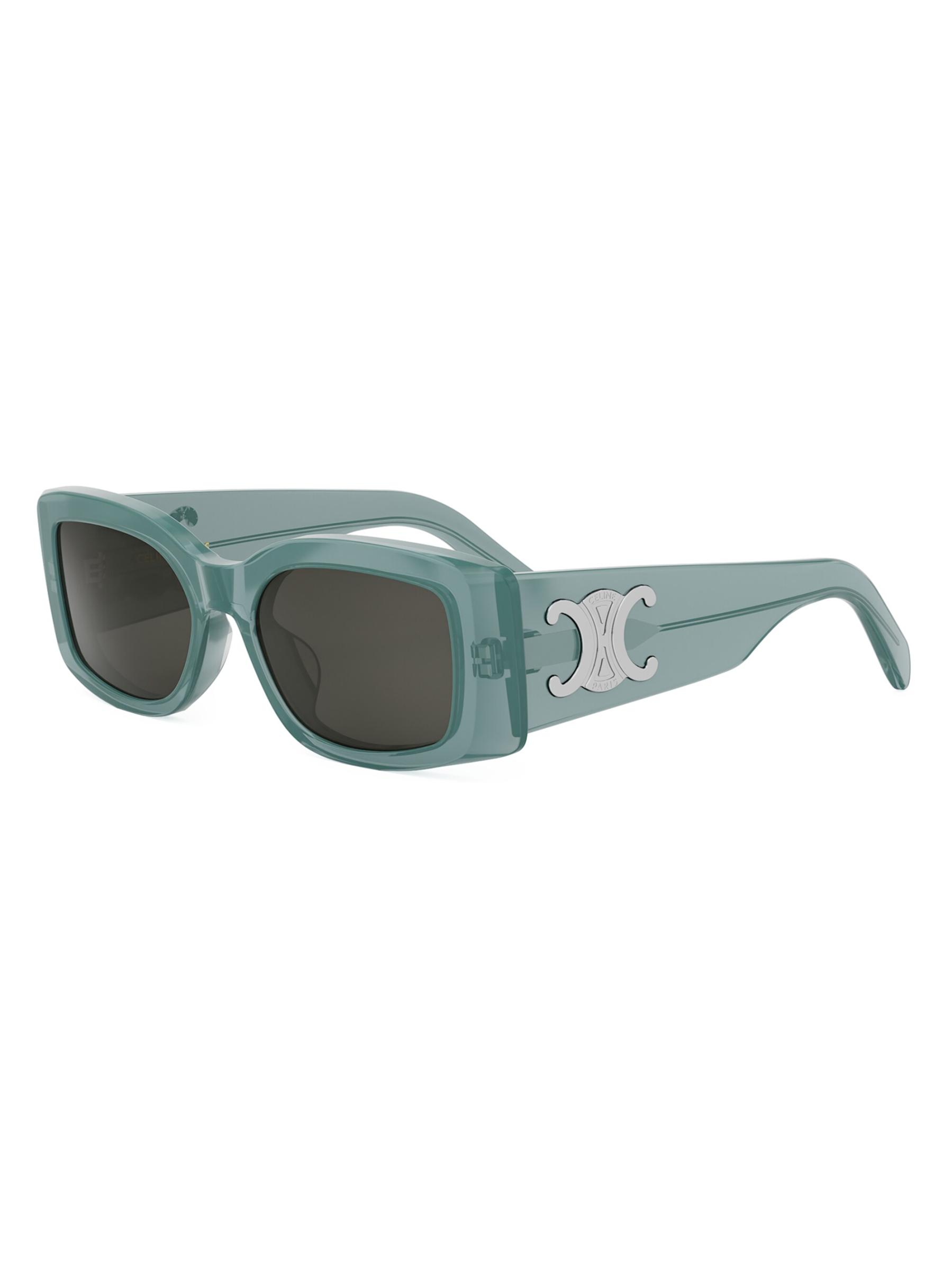Shop CELINE - Triomphe 53MM Rectangular Sunglasses | Saks