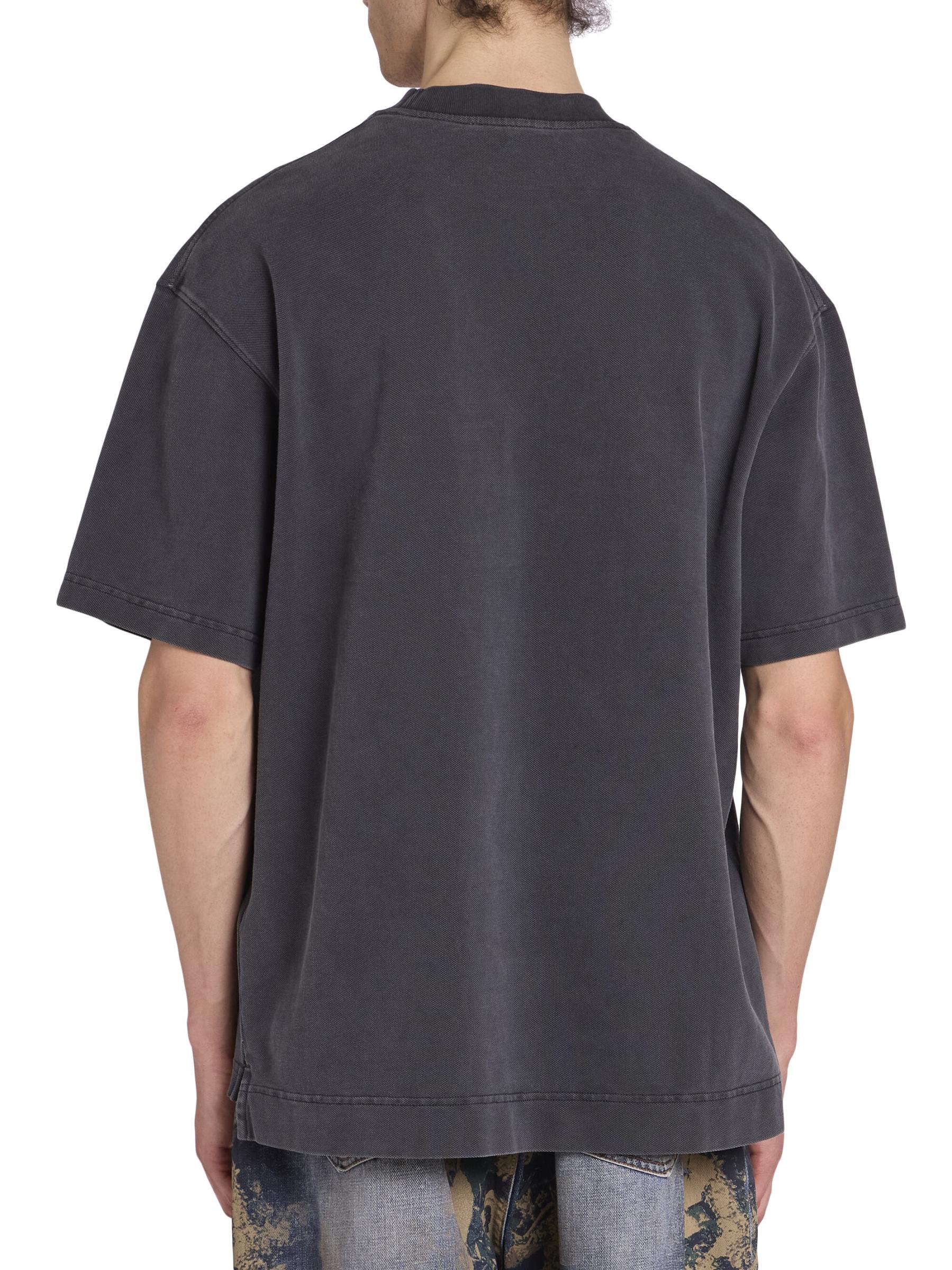 Acne Studios - エクスフォード・ピケ・ツーリスト・ロゴTシャツ