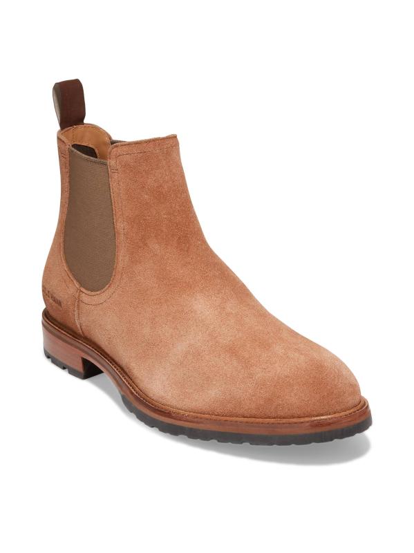 Shop Cole Haan Berkshire Leather Chelsea Boots Saks Fifth