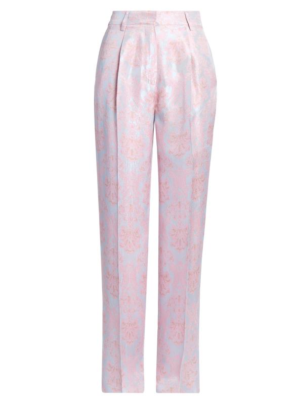 Shop Dries Van Noten - Portias Floral Jacquard Mid-Rise Wide