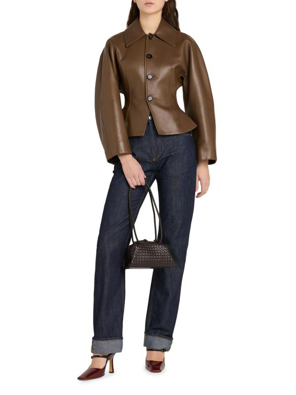 #6: جاكيت من الجلد المنحوت - دارك موس