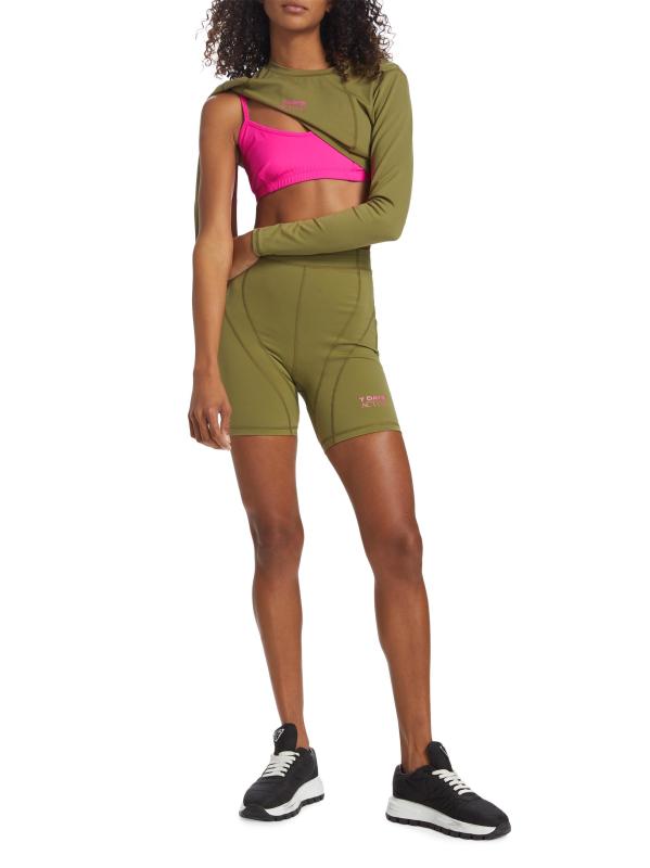 #7: حمالة صدر يوجا خفيفة - بينك جيو