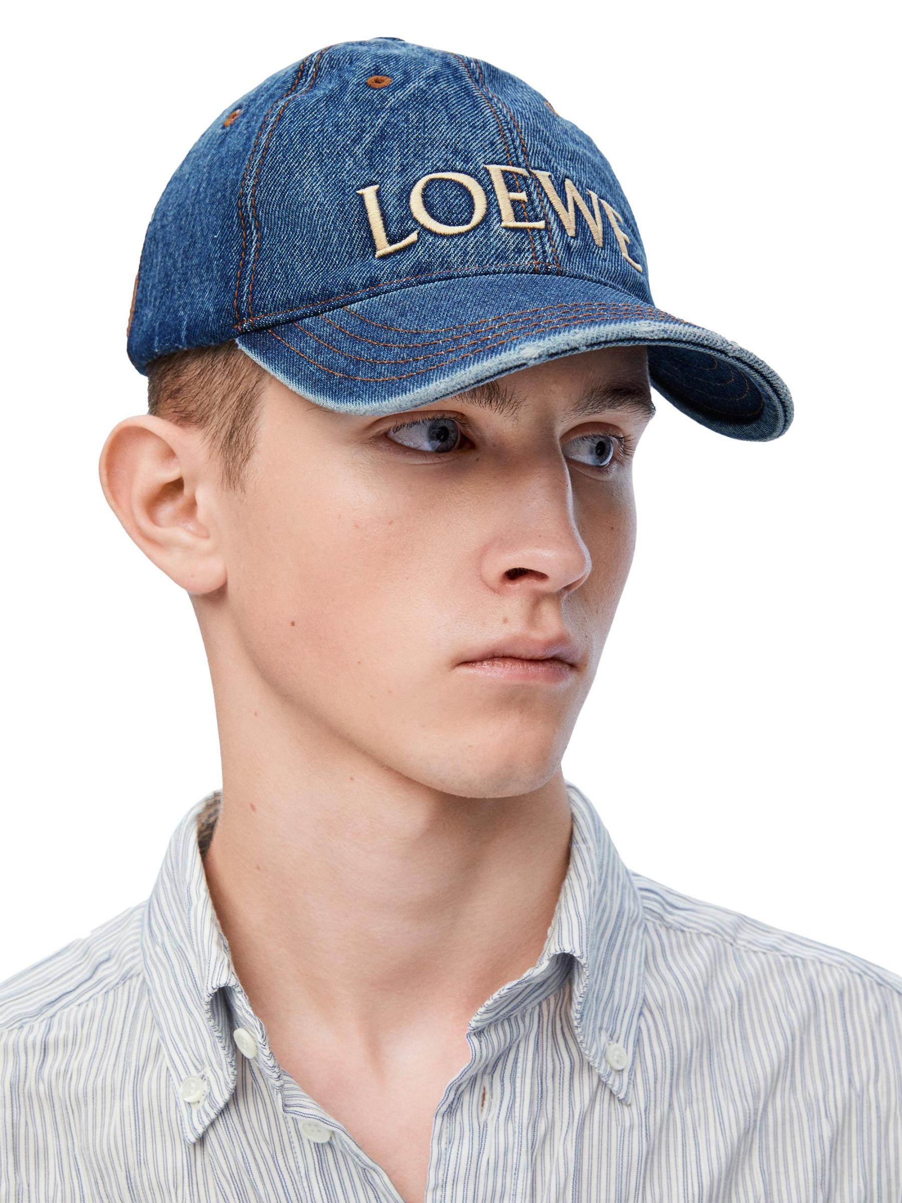 Shop Loewe - LOEWE x Paula's Ibiza Denim Cap | Saks Fifth Shop Loewe - LOEWE x Paula's Ibiza Denim Cap | Saks Fifth