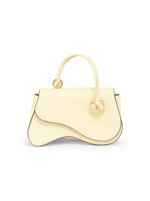 Cult Gaia - カディア・レザー・トップハンドルバッグ を