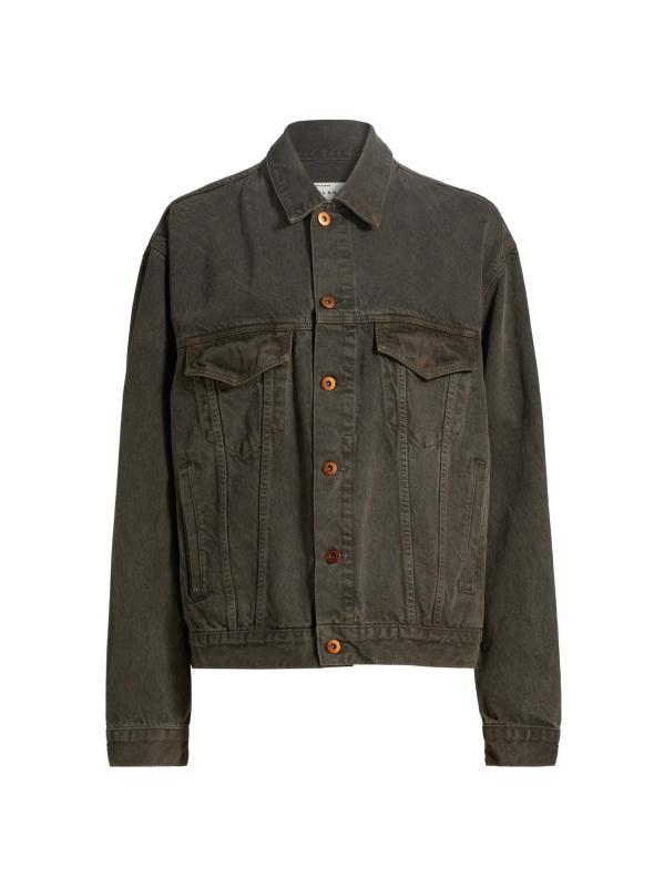 جاكيت فريند دينم تروكر كبير الحجم