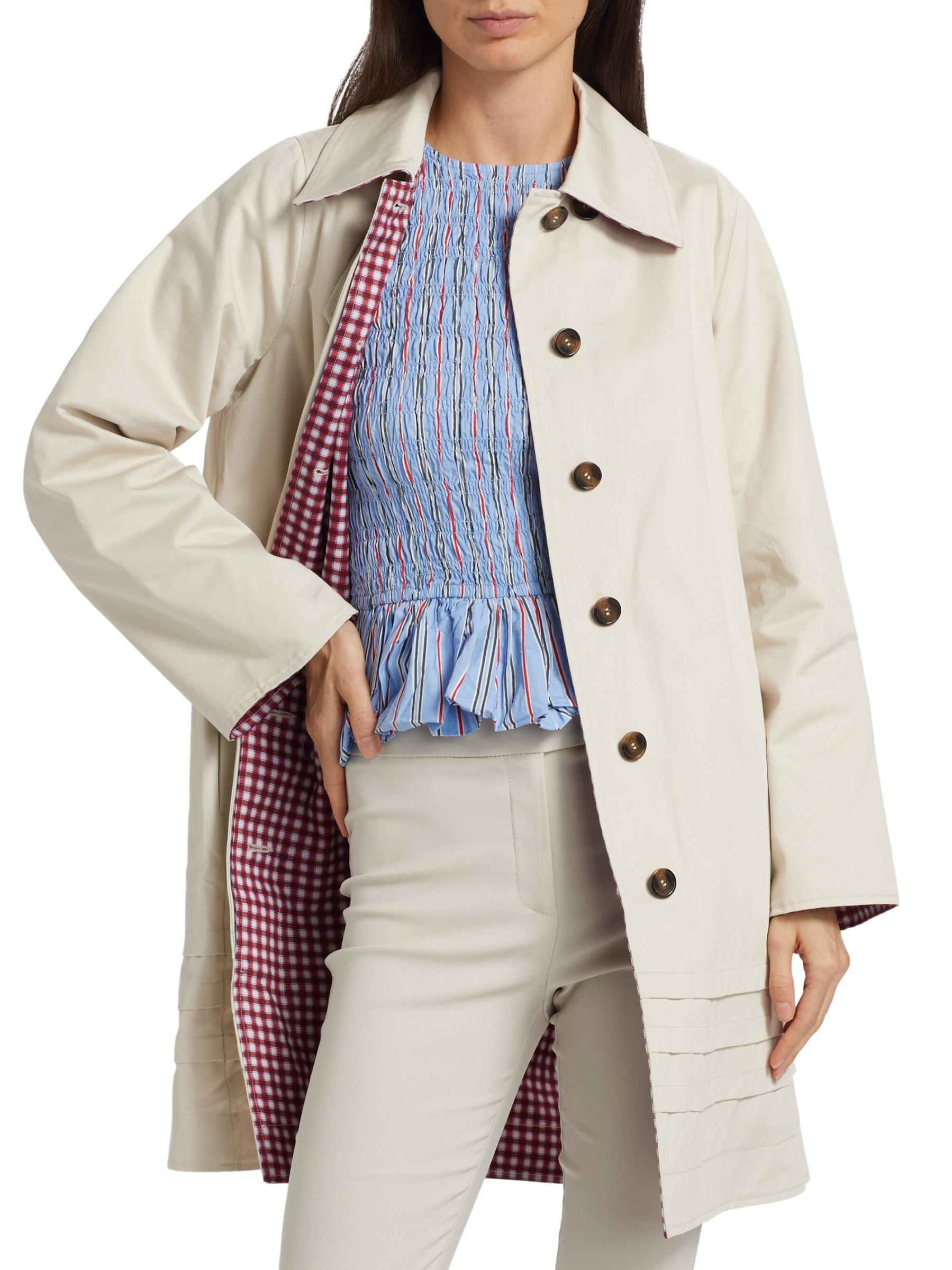 New】MY DEAR REVERSIBLE TRENCH COAT
