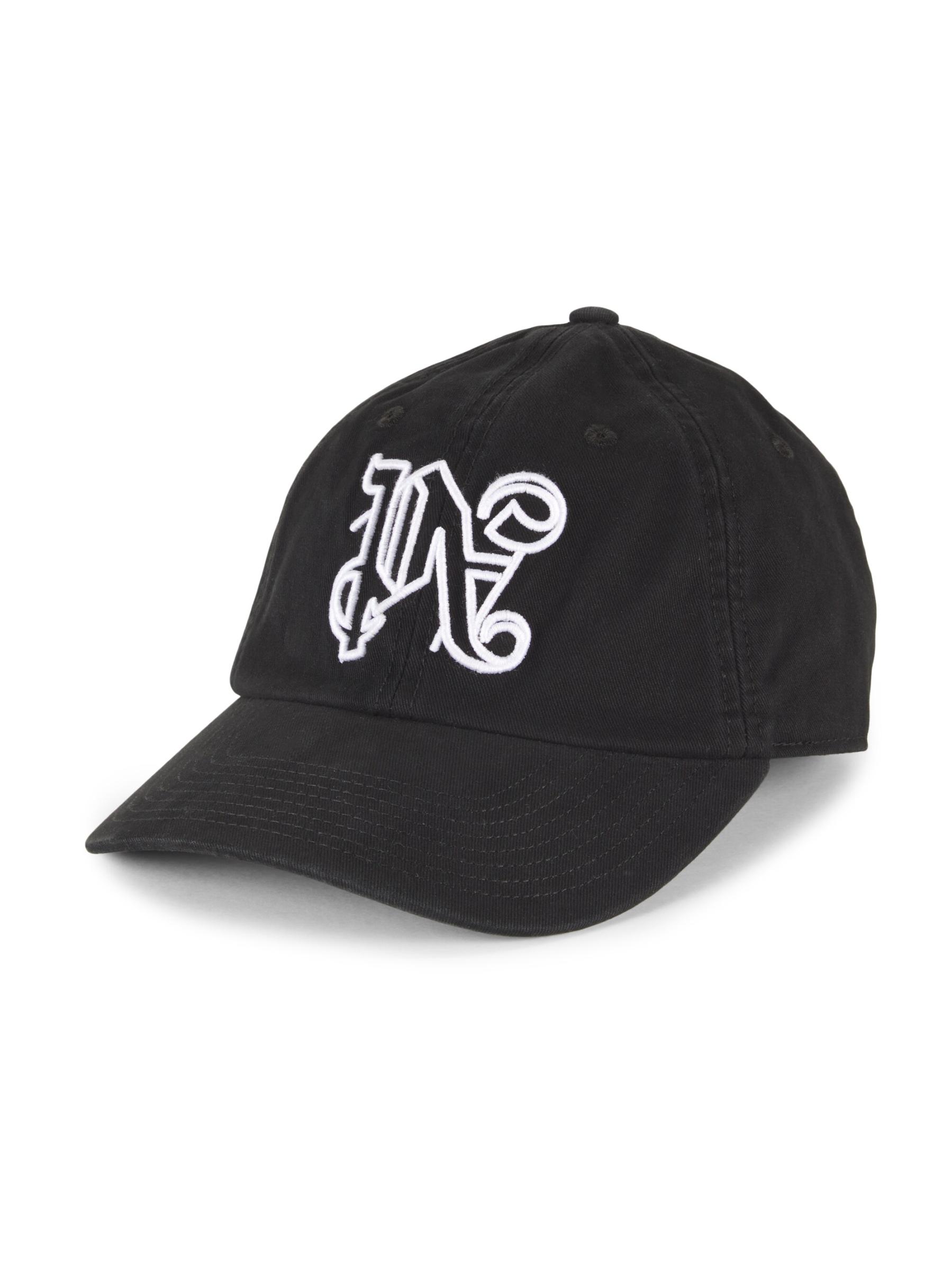 【Palm Angels】モノグラム ロゴ キャップ Palm Angels - モノグラム・ロゴ・キャップ をオンライン購入