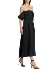 REISS★スネークプリント ベルト付きミディドレス Reiss - フランキー・バルドー・スカルプテッド・ミディドレス
