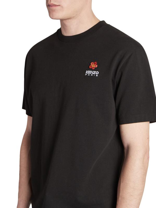 KENZO - ボークフラワークレストTシャツ をオンライン購入