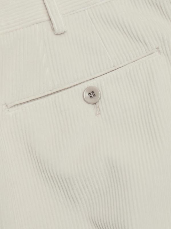 #6: بنطال قصير من القطن - أبيض